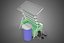 IOT HYDROPONIC PLANT AUTO CONTROL WATER CYCLE PUMP NOZZLE SPRAY