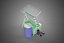 IOT HYDROPONIC PLANT AUTO CONTROL WATER CYCLE PUMP NOZZLE SPRAY
