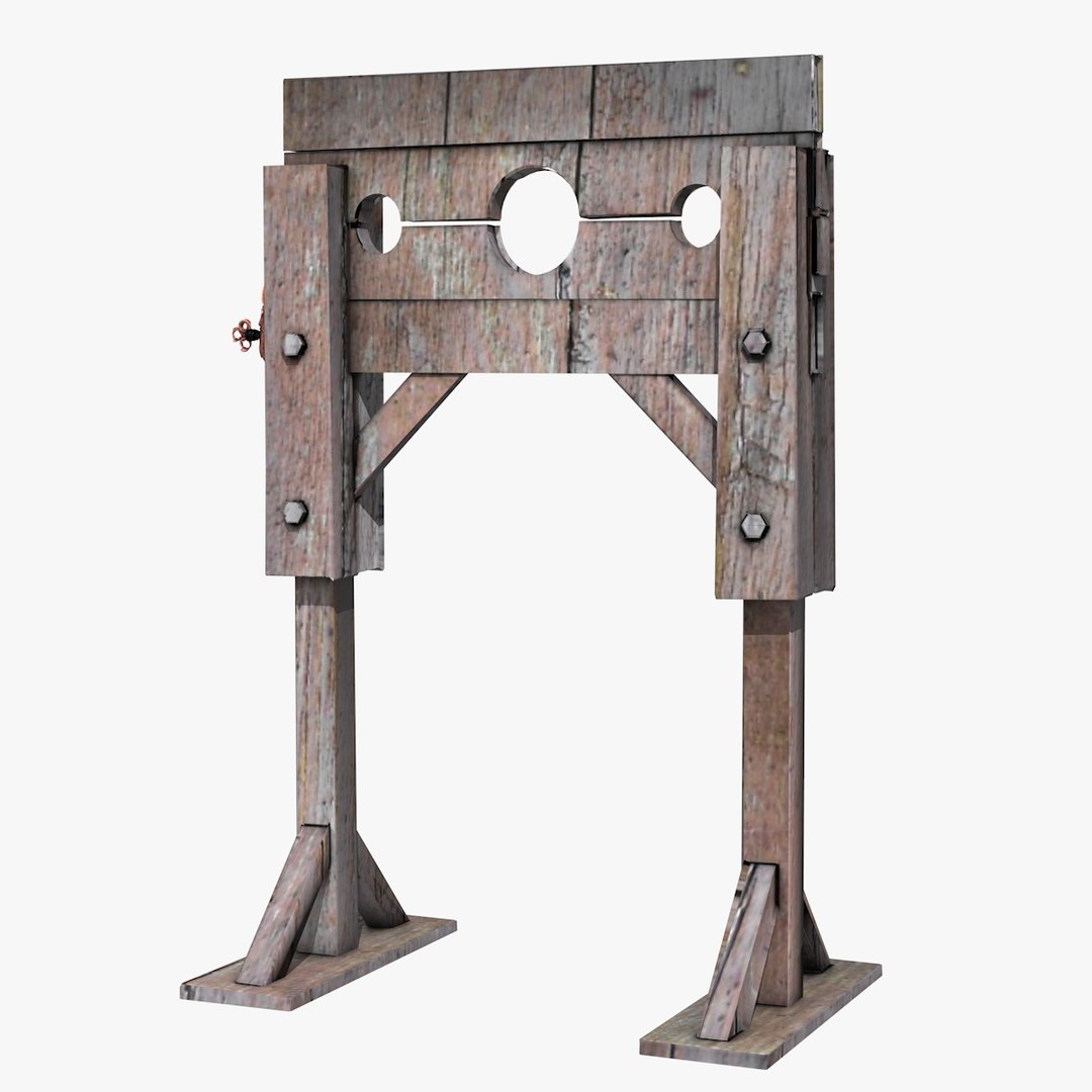 Guillotine Medieval 3ds