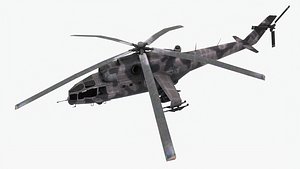Realistic Helicopter 3D model
