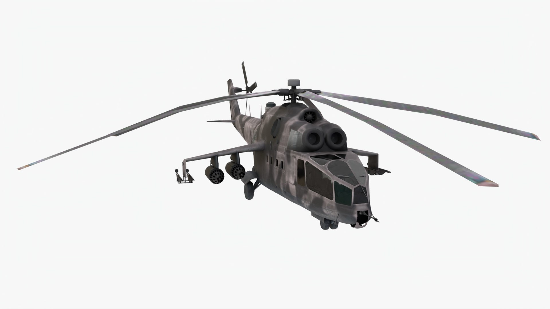 Realistic Helicopter 3D model TurboSquid 1915124