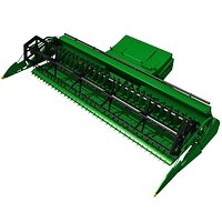 Combine Threshing Machine