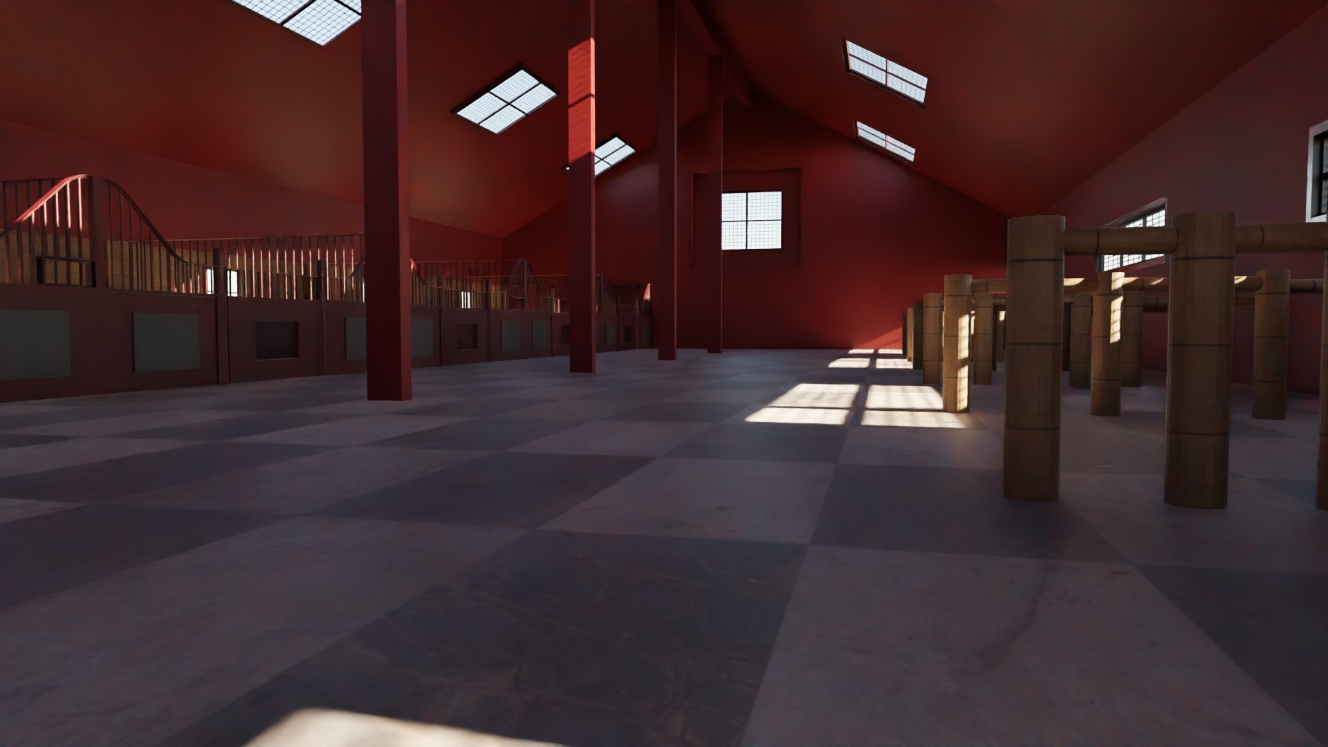 3D model Horse Stable - TurboSquid 2159194