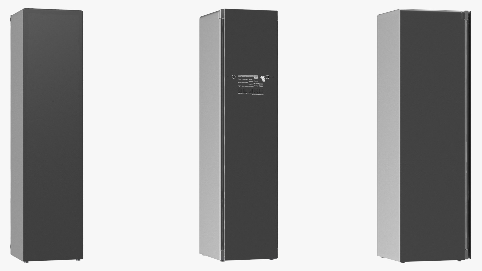Smart Home Steam Clothing Care System 3D model preview