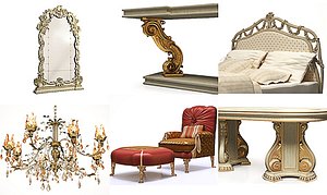 Collection of Classical Furniture and Lusters