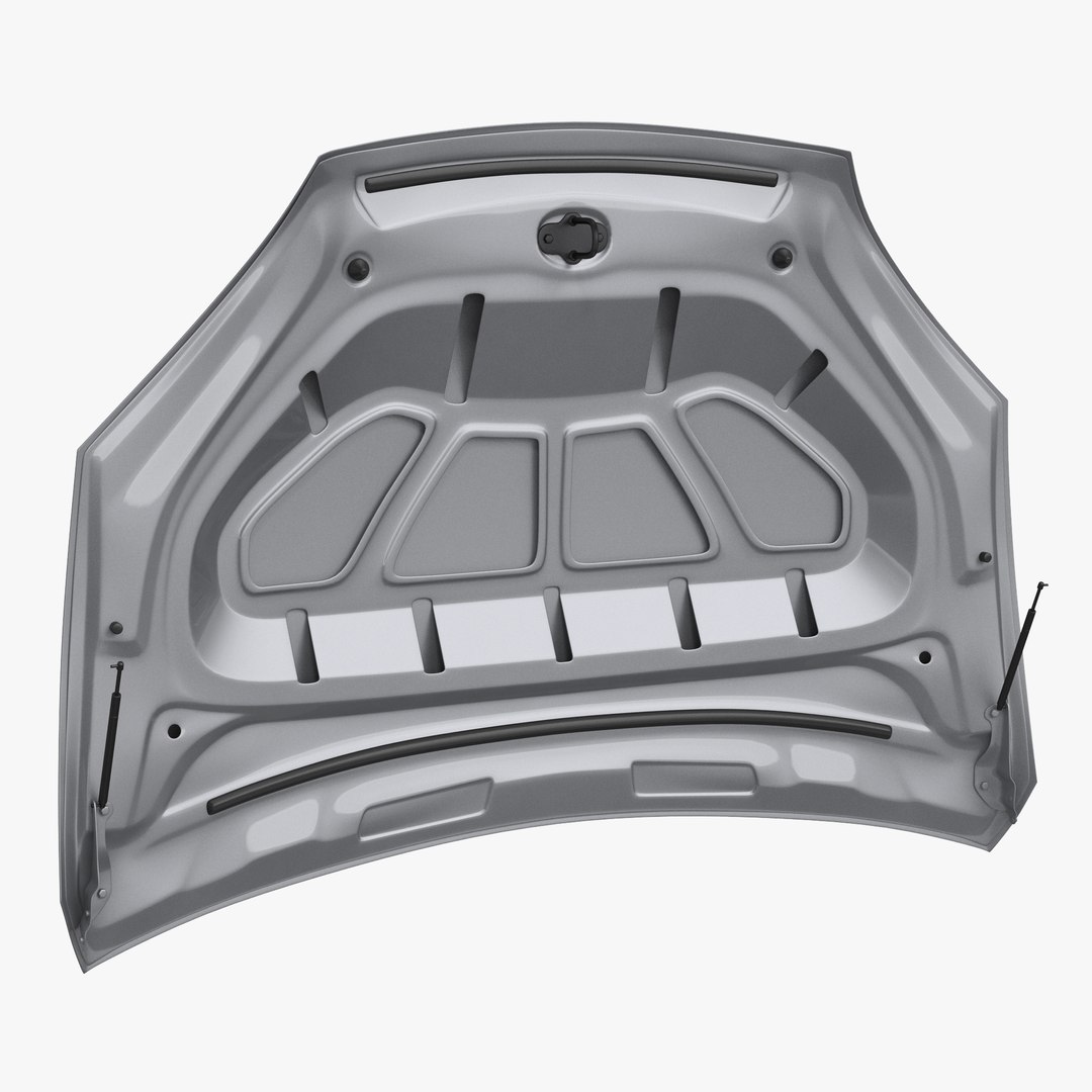 Car Hood 3D model preview