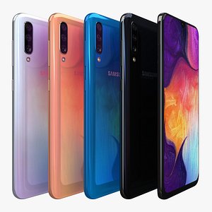 3D samsung galaxy a50 color