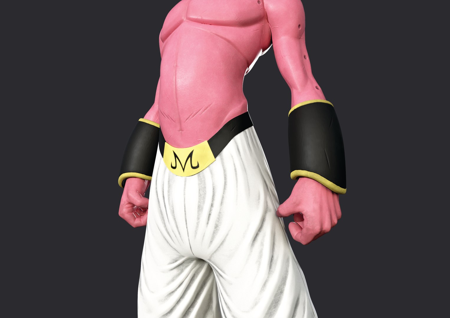 3D Model Majin Buu Low Poly 3D Model - TurboSquid 2053513