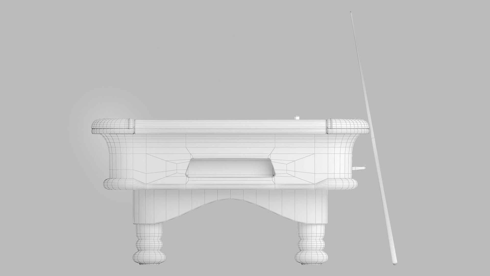 3D Pool Table Worn Out Low-poly 3D Model - TurboSquid 2018306