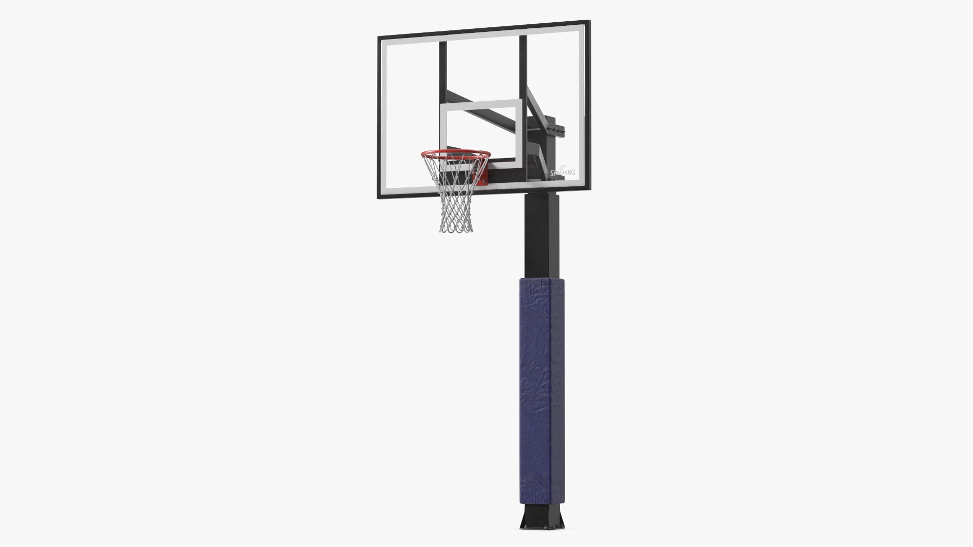 Ground Outdoor Basketball Hoop 3D model preview