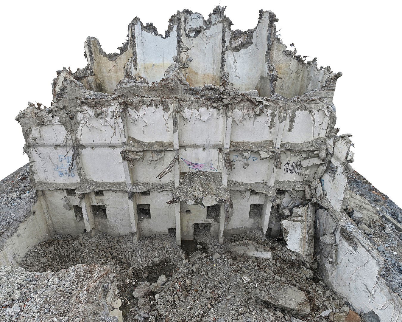 Concrete Rubble Buildings Mega Pack model https://p.turbosquid.com/ts-thumb/qp/SK10fI/CA/5564566/jpg/1619696887/1920x1080/fit_q87/5da50cecb32bc3c56ffe33333d60b7c363ba3ff2/5564566.jpg