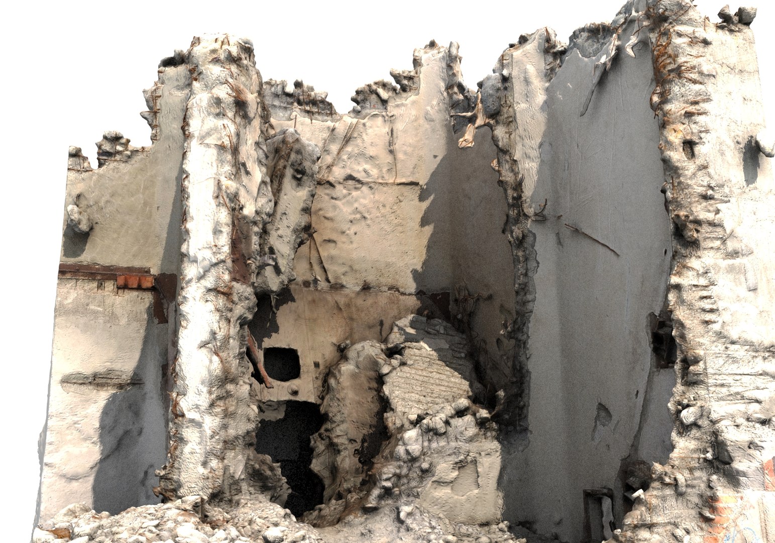 Concrete Rubble Buildings Mega Pack model https://p.turbosquid.com/ts-thumb/qp/SK10fI/CM/42/jpg/1619158269/1920x1080/fit_q87/06ac9080acb33ebb2ccb4cdae9d02f8927de08e1/42.jpg