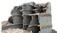 Concrete Rubble Buildings Mega Pack