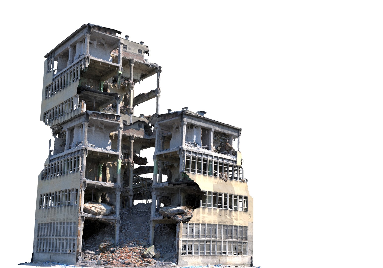 Concrete Rubble Buildings Mega Pack model https://p.turbosquid.com/ts-thumb/qp/SK10fI/Rk/116/jpg/1619694517/1920x1080/fit_q87/9da5fb322d3a1c4db5e97300dbc65c7909273ef6/116.jpg