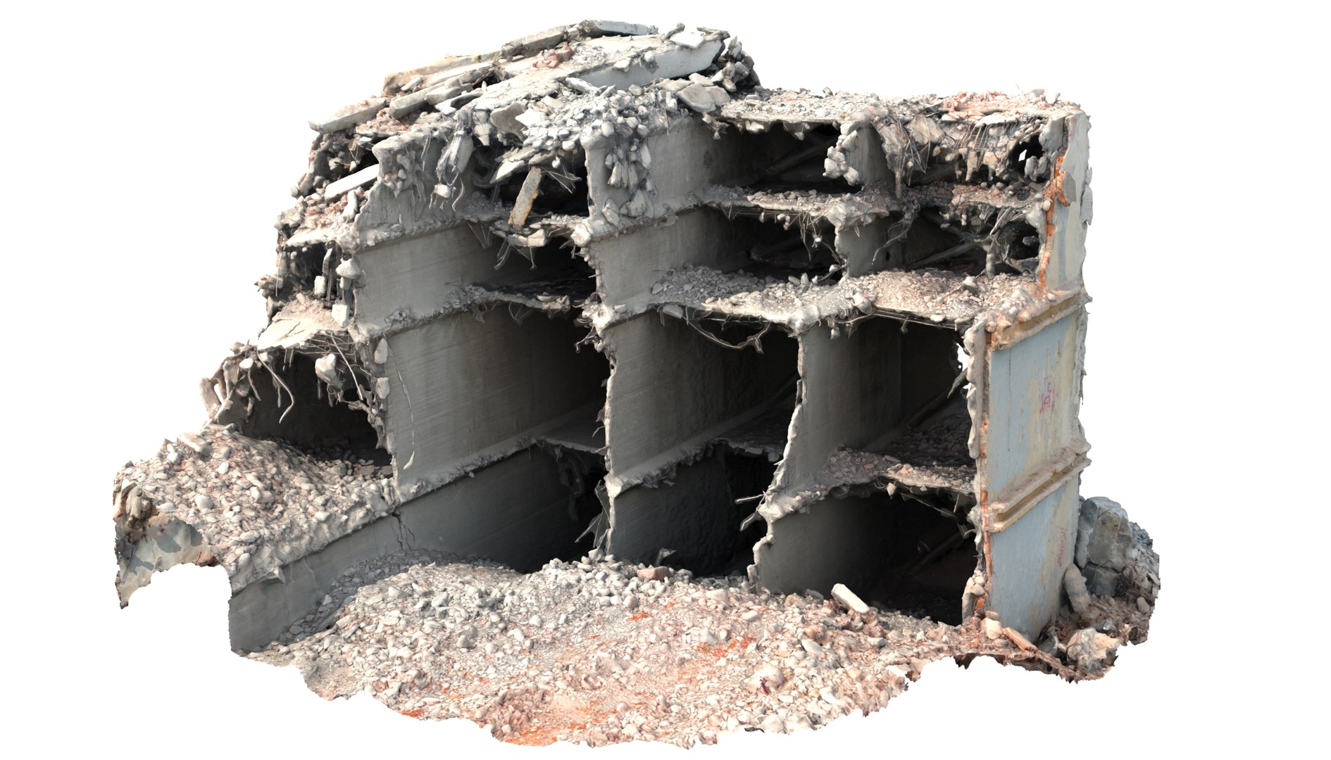 Concrete Rubble Buildings Mega Pack model https://p.turbosquid.com/ts-thumb/qp/SK10fI/iF/59/jpg/1619688541/1920x1080/fit_q87/74926914190ff76e2935f6604eda0c7f5bdd628f/59.jpg