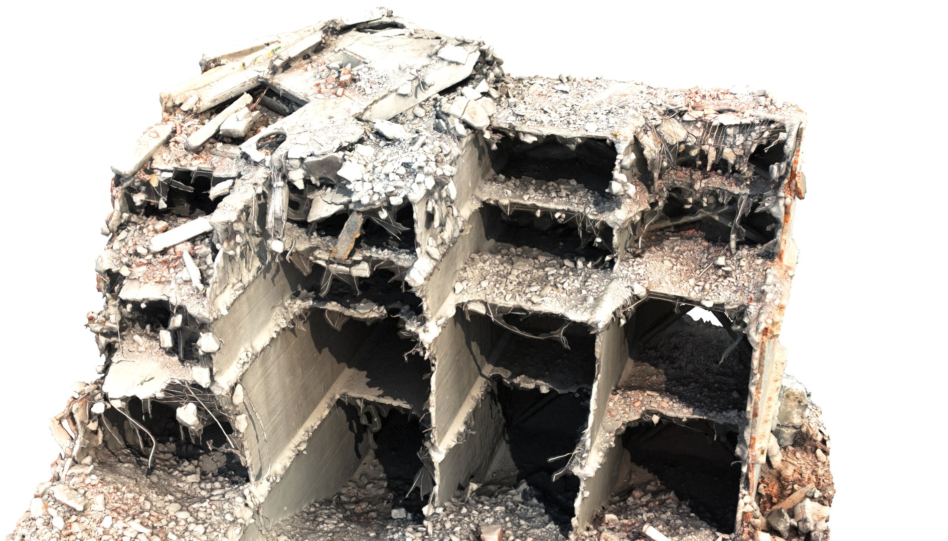 Concrete Rubble Buildings Mega Pack model https://p.turbosquid.com/ts-thumb/qp/SK10fI/if/66/jpg/1619688549/1920x1080/fit_q87/cefa2bf095157f28cfda7c716a08f1fde2d501b8/66.jpg