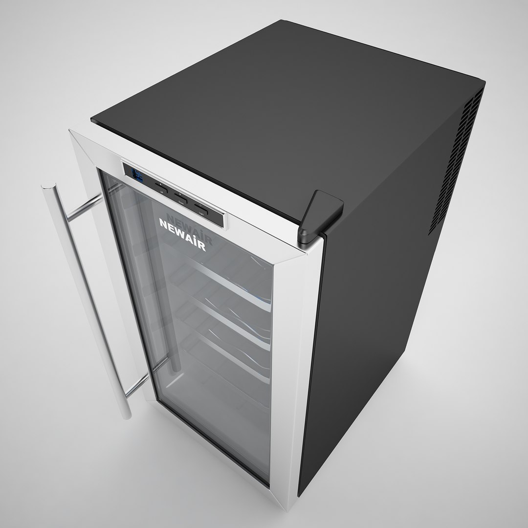 3d wine cooler newair