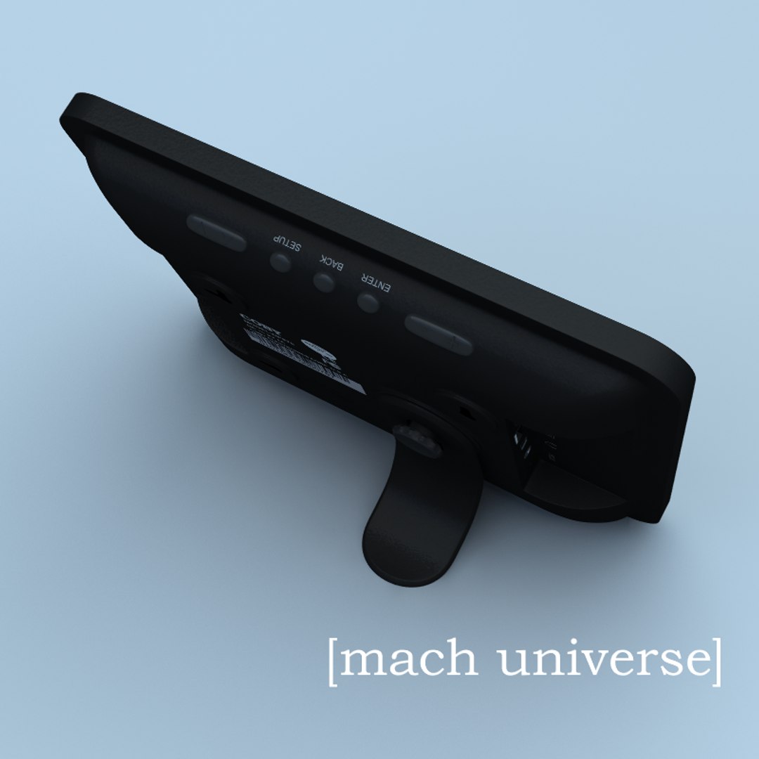 3d Coby Digital Picture Frame Model