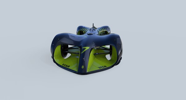 Autonomous racing car roborace 3D model | 1143039 | TurboSquid