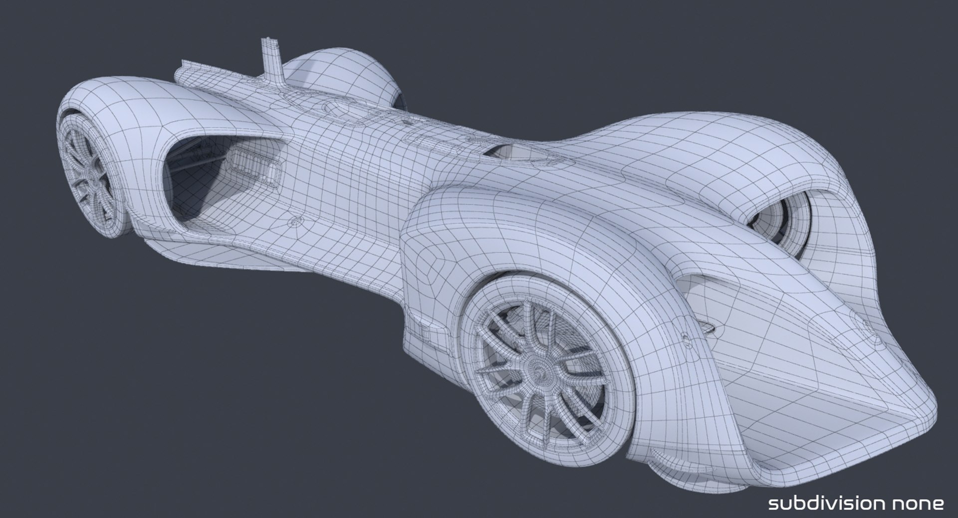 Autonomous Racing Car Roborace 3D Model | 1143039 | TurboSquid