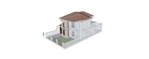 Indonesia House 01 model