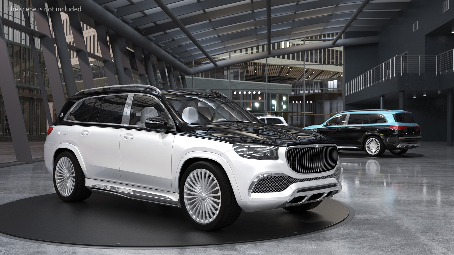 3D Maybach GLS 600 Silver model - TurboSquid 1731808