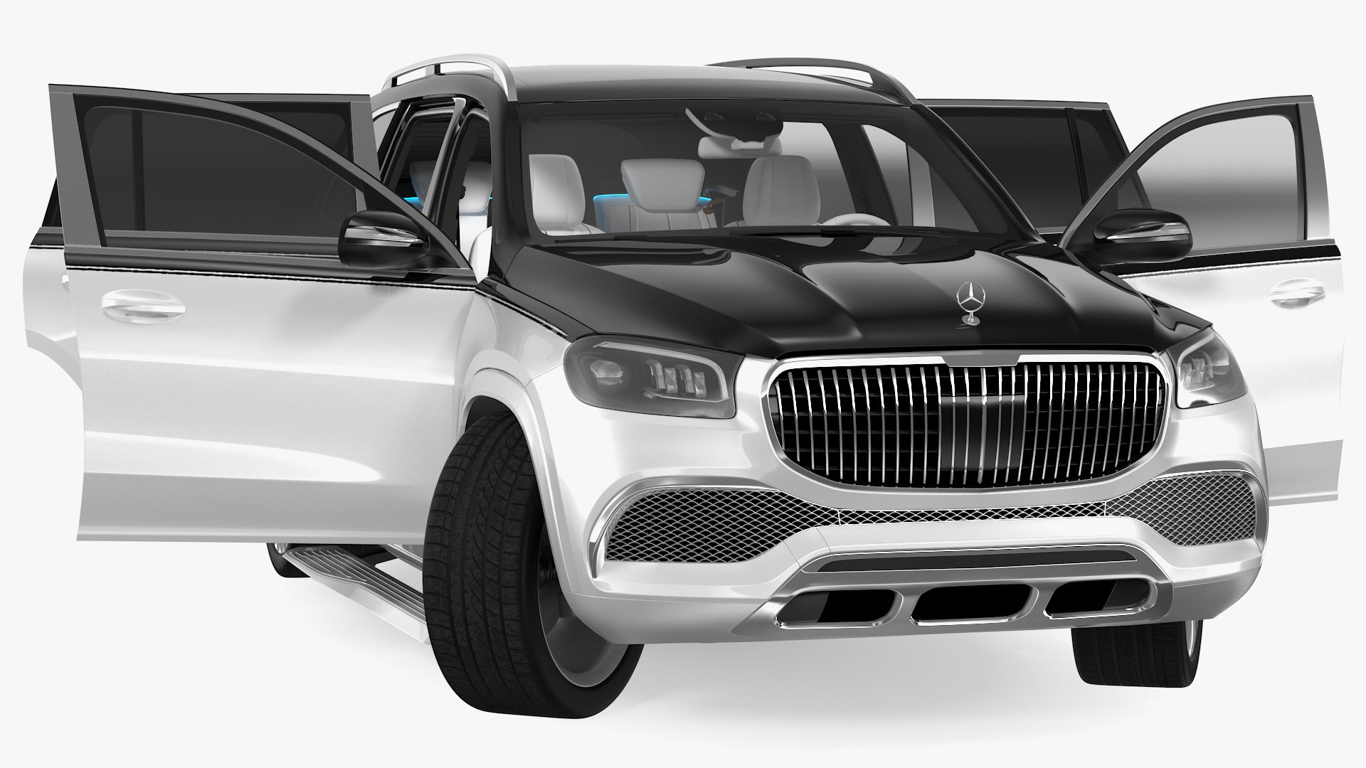 3D Maybach GLS 600 Silver model - TurboSquid 1731808