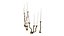 OSANNA VISCONTI  Alga Candle Holder Multi