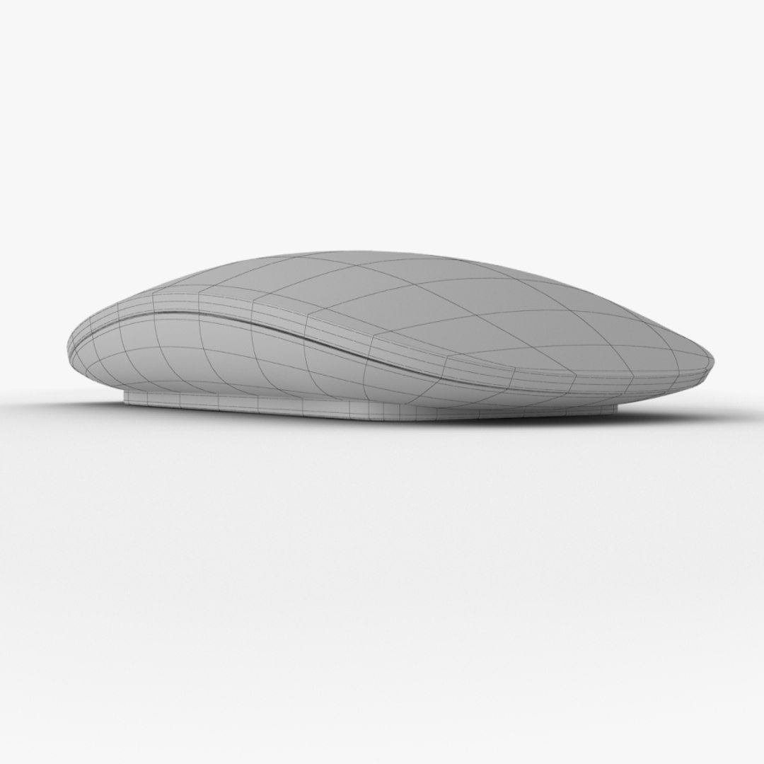apple wireless mouse 3d model