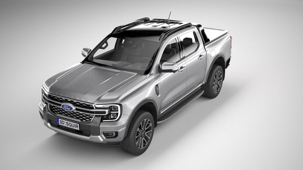 modelo 3d Ford Ranger Platinum 2023 - TurboSquid 2081399
