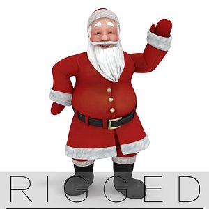 Santa Claus rigged