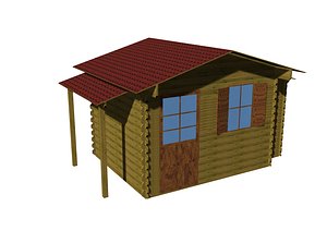 garden chalet 3D model