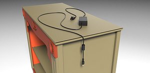 3ds max power supply components