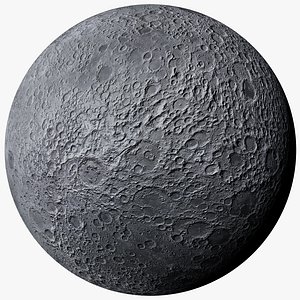 Модели Поверхность Луны 3D для Скачивания | TurboSquid