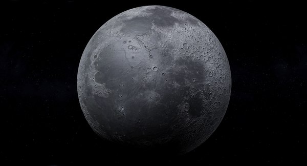 Free realistic moon photorealistic 2k model - TurboSquid 1277420