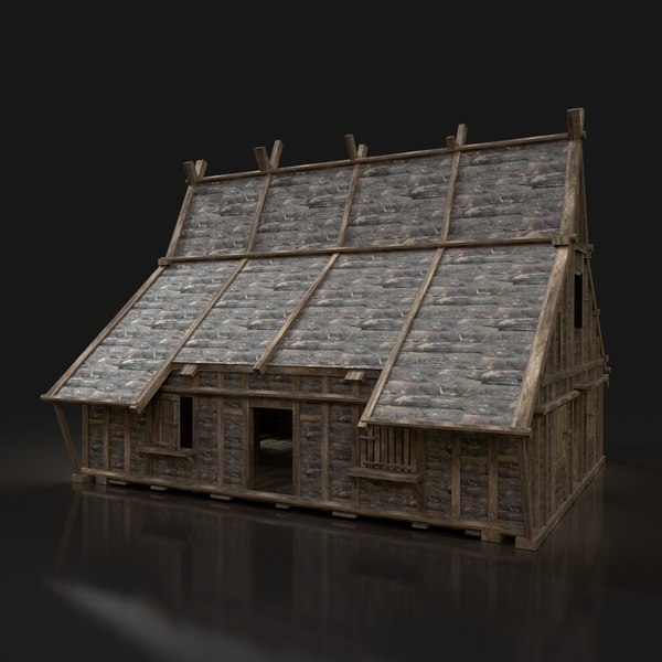 3D 30 enterable medieval houses - TurboSquid 1490132