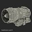 3d turbofan engines model