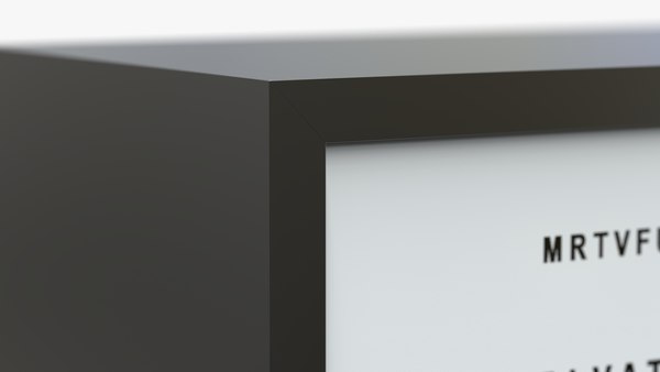 3D acuite chart optic monoyer model - TurboSquid 1568319
