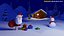 Christmas Kit Low Poly Style with Rigged Santa Claus