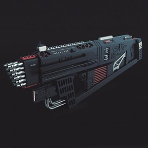 Aurora A90 Oxygen Gun 3D model