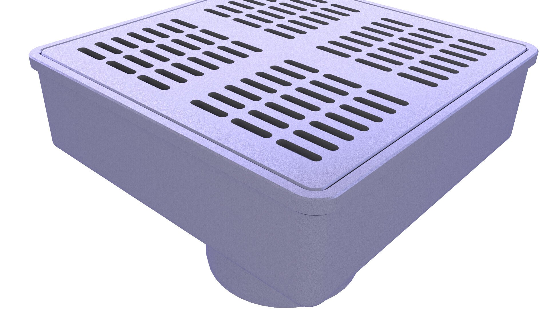 Sidewalk Drain Inlet 8 3D model - TurboSquid 2097002
