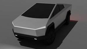 tesla cybertruck 3D model