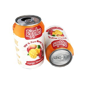 modeled drink 3D model