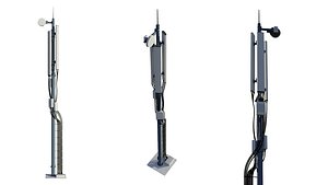 3D model Telecommunication Tower