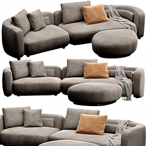 3D Minotti Bezier