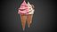 Modèle 3D de cornet de glace
