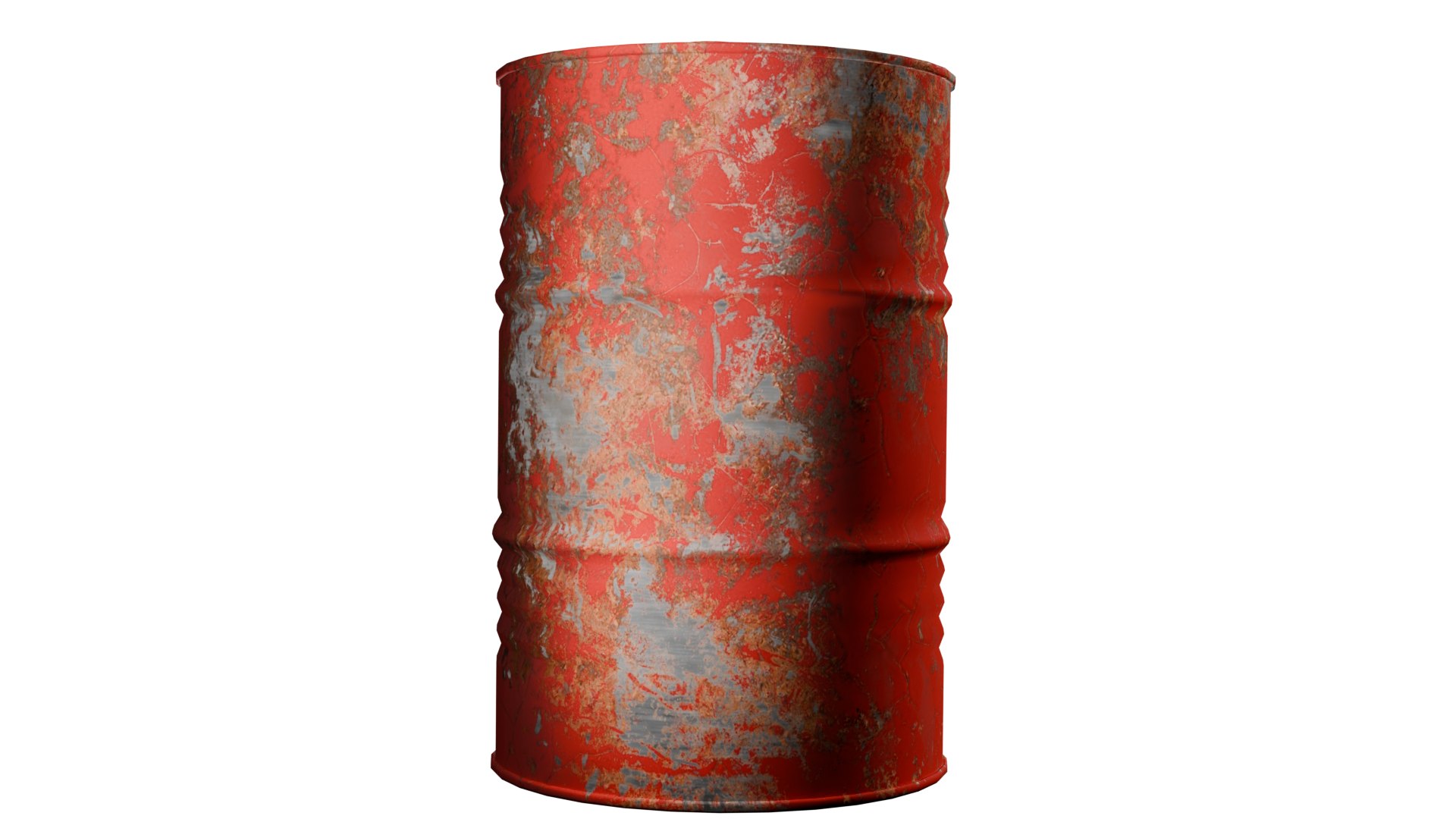 3D model Red Worn Oil Drum https://p.turbosquid.com/ts-thumb/qr/CWYsf6/Si/reddamagedrender2/png/1786796995/1920x1080/fit_q87/3c646d589064282f3ef3eb3a0fa605e265d76d72/reddamagedrender2.jpg