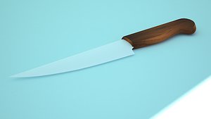 3d model knife