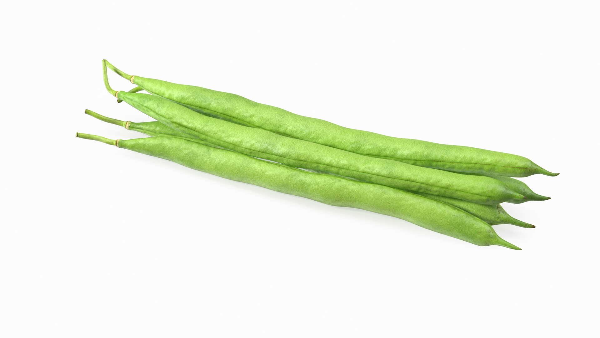 Green French Beans 3D Model TurboSquid 2004699
