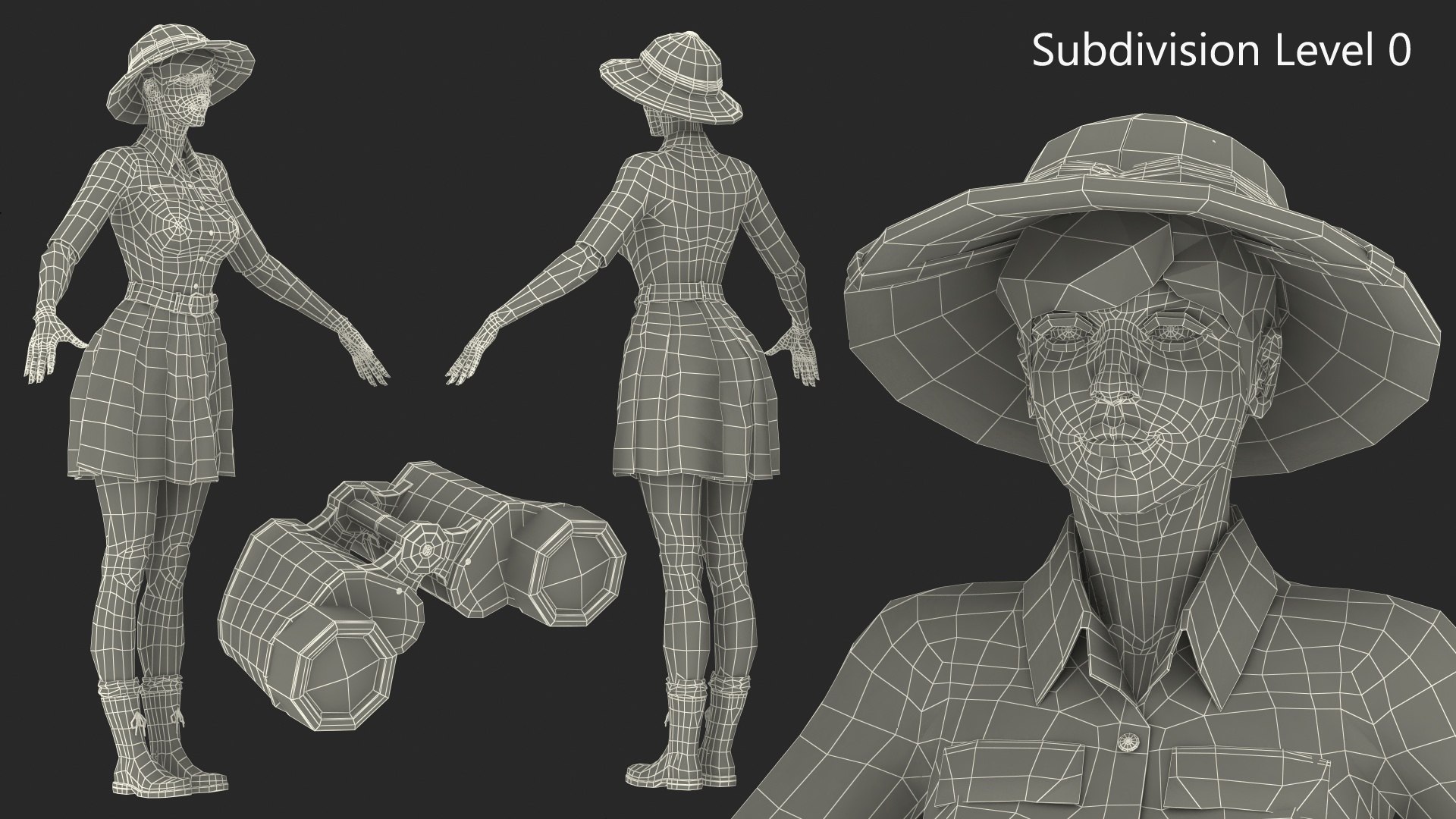 Safari Explorer Woman with Binoculars Rigged for Cinema 4D 3D model https://p.turbosquid.com/ts-thumb/qr/E6d94w/Ge/safari_explorer_woman_with_binoculars_rigged_021/jpg/1749499679/1920x1080/fit_q87/b3ccea7382ac17f081cf1eaed47789e15e3bab9d/safari_explorer_woman_with_binoculars_rigged_021.jpg